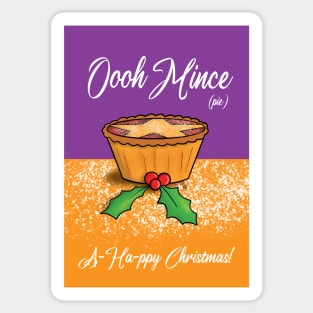 Oooh Mince (pie) Sticker